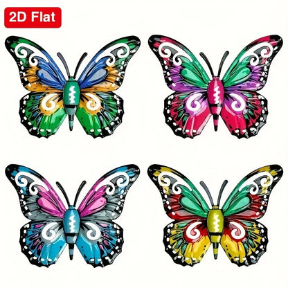 Flutter Grove™ Metal Butterfly Wall Art – Set of 4