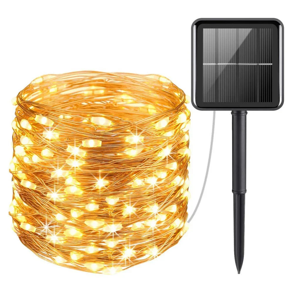 Twilight Glow™ Solar Outdoor Fairy String Lights