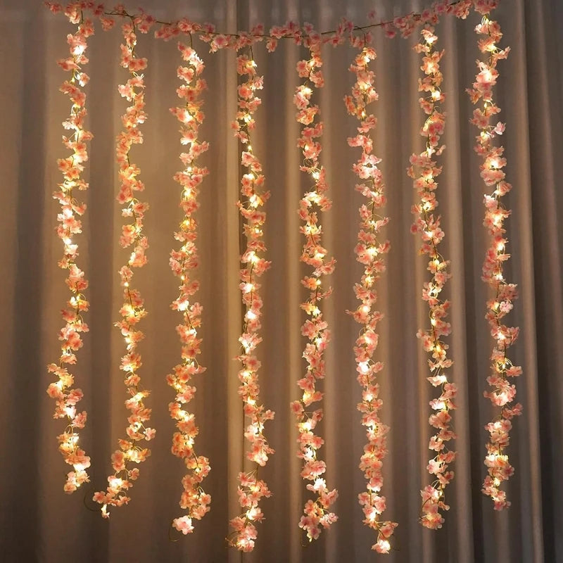 Sakura Bloom™ Artificial Cherry Blossom Vine – 5.9 ft
