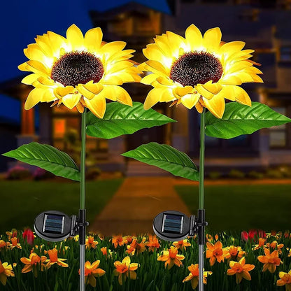 Sunlit Bloom™ Solar Sunflower Garden Lights