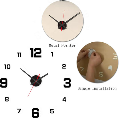 ModuTime™ 3D Frameless DIY Wall Clock