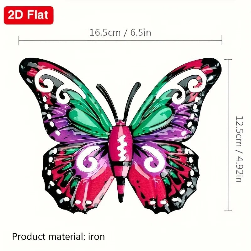 Flutter Grove™ Metal Butterfly Wall Art – Set of 4