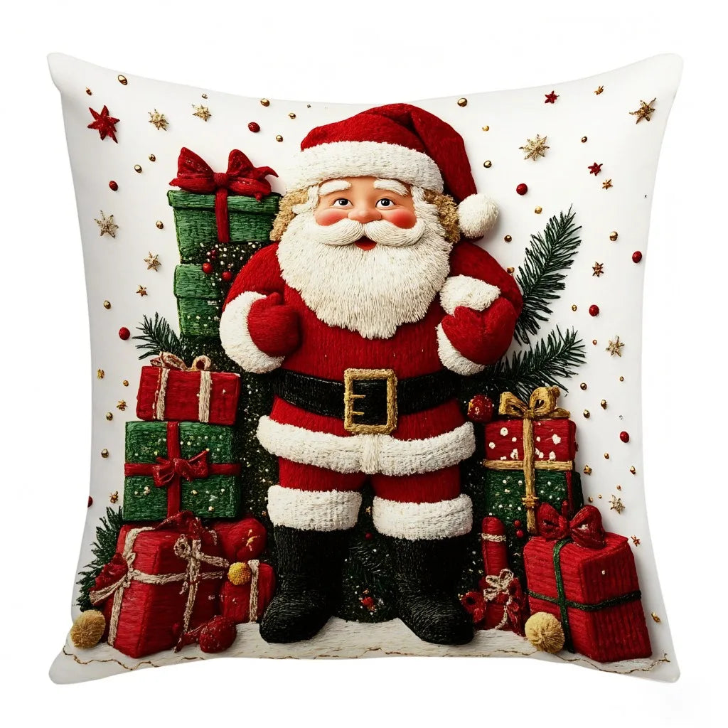 Merry Moments™ Christmas Character Pillow Cover – 18 × 18 in