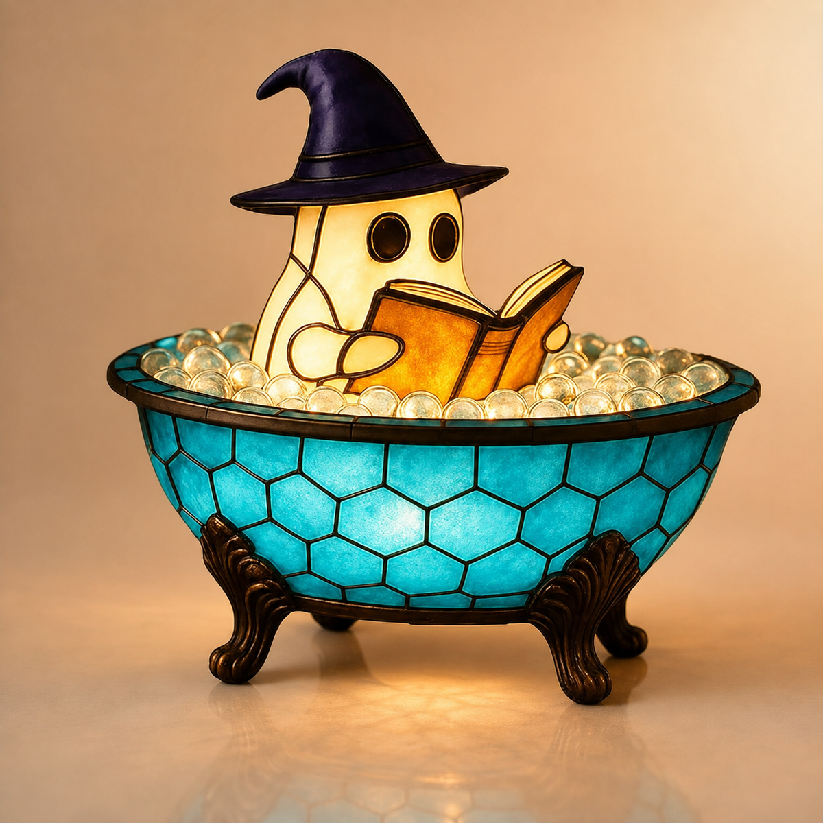 Bubble Boo™ Ghost Bathtub LED Halloween Night Light